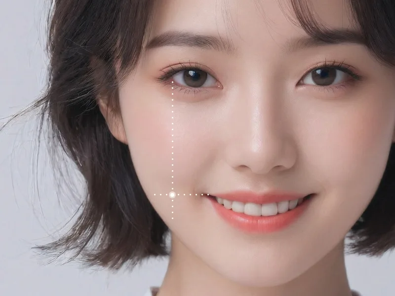 보조개