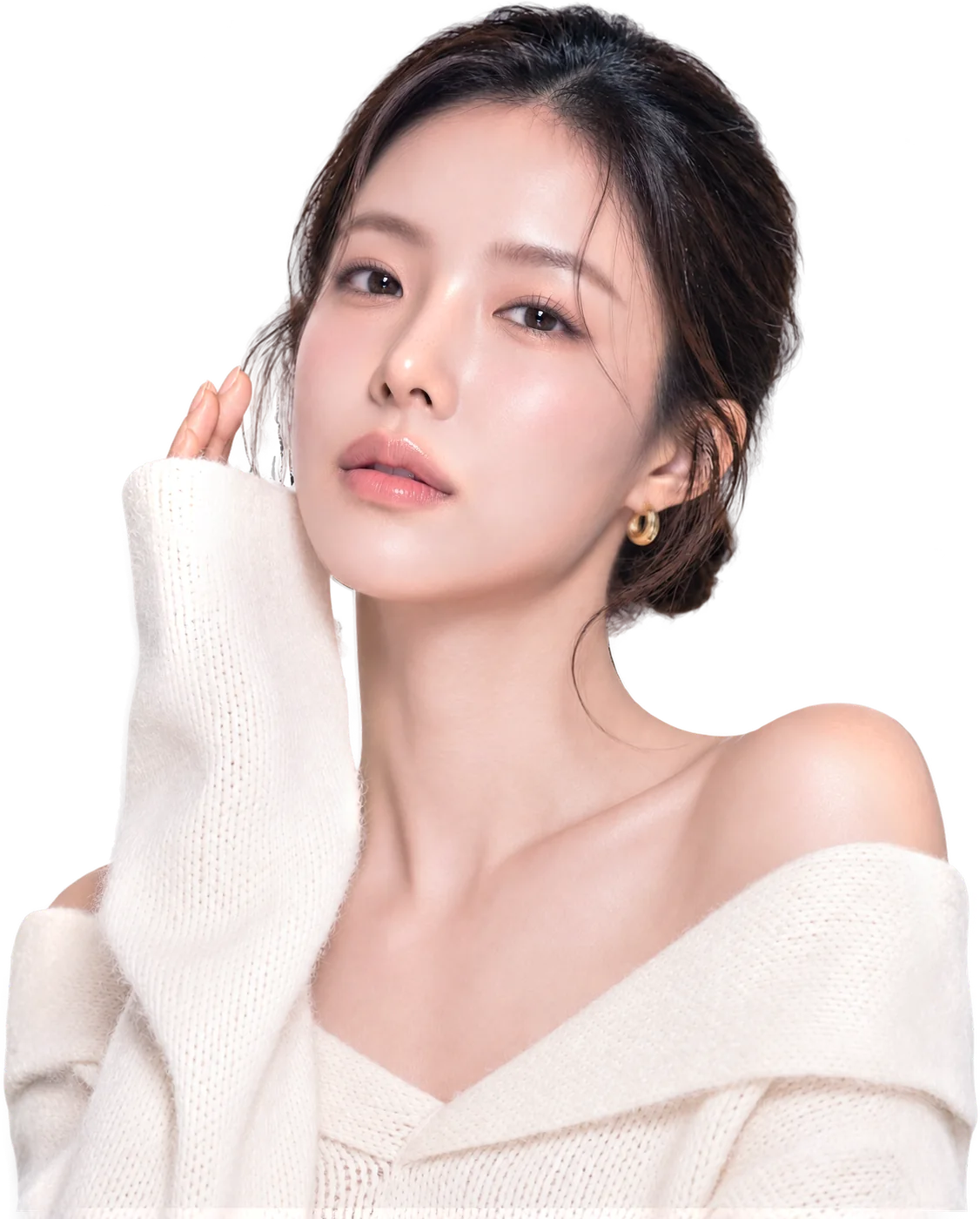 Visual utama filler kedutan leher