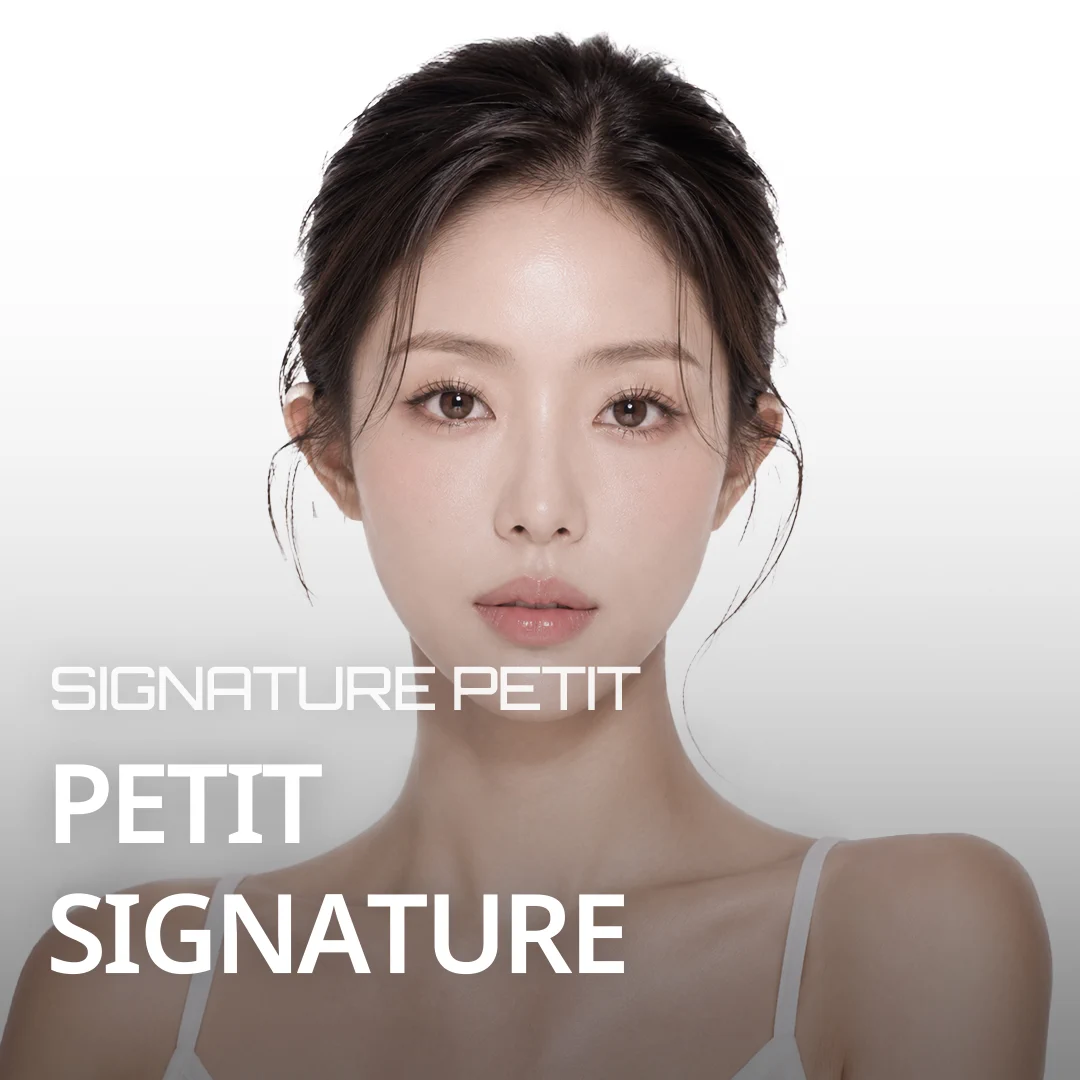 PETIT SIGNATURE SIGNATURE PETIT — banner người mẫu nhấn mạnh kết cấu da